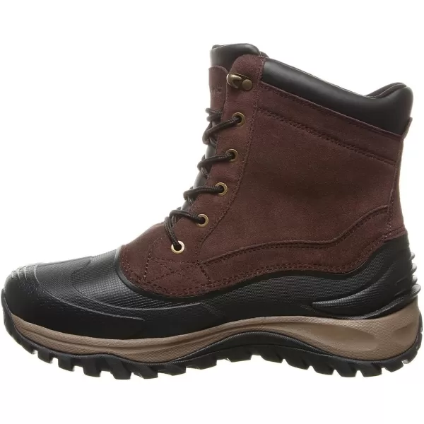 imageBEARPAW Mens Teton Multiple Colors  Mens Ankle Boot  Mens Hiking Boot  Comfortable Winter BootChocolate