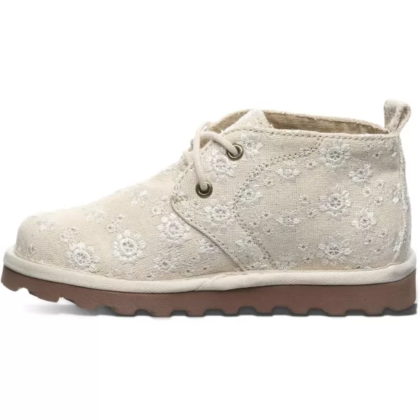 imageBEARPAW Skye Youth Multiple Colors  Youths Chukka Bootie  Youths Slip On Boot  Comfortable Winter BootBone