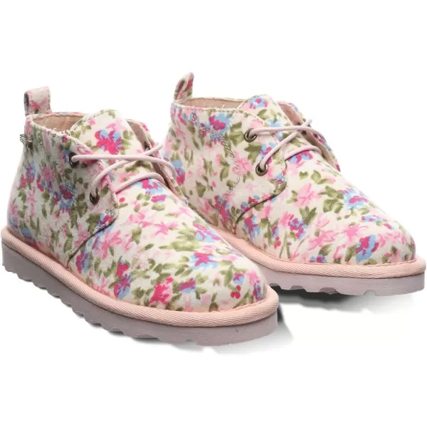 imageBEARPAW Skye Youth Multiple Colors  Youths Chukka Bootie  Youths Slip On Boot  Comfortable Winter BootIvory
