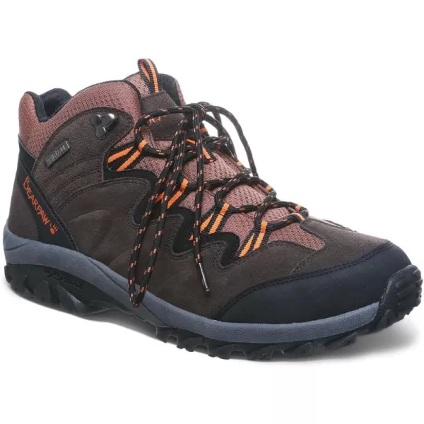 imageBEARPAW Mens Lars Multiple Colors  Mens Hiker Bootie  Mens Hiking Boot  Comfortable Winter BootBrown