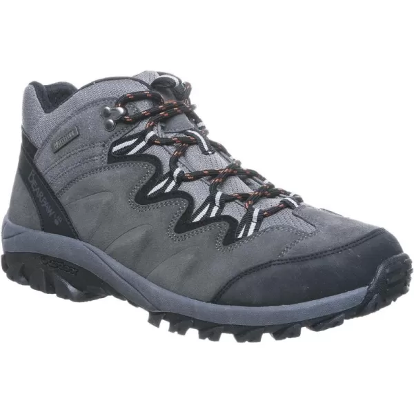 imageBEARPAW Mens Lars Multiple Colors  Mens Hiker Bootie  Mens Hiking Boot  Comfortable Winter BootCharcoal