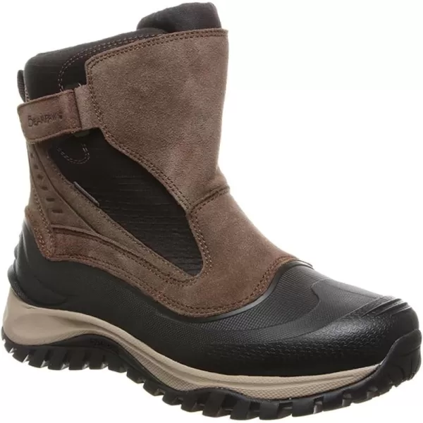 imageBEARPAW Mens Overland Multiple Colors  Mens Waterproof Boot  Mens Slip On Boot  Comfortable Winter BootBrown