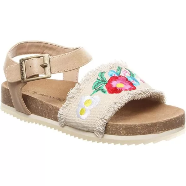 imageBEARPAW Youth Nolita Ivory  Youths Sandal  Youths Shoe  Comfortable ampamp LightweightIvory
