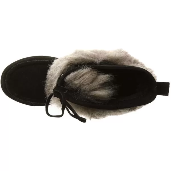imageBEARPAW Womens Arden Multiple Colors  Womens Boot Classic Suede  Womens Slip On Boot  Comfortable Winter BootBlack