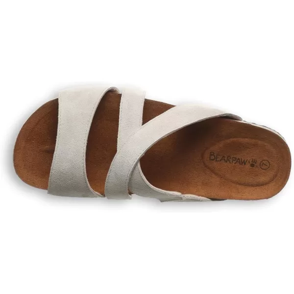 imageBEARPAW Womens Bonnie Multiple Colors  Womens Sandal  Womens Shoe  Comfortable ampamp LightweightWinter White
