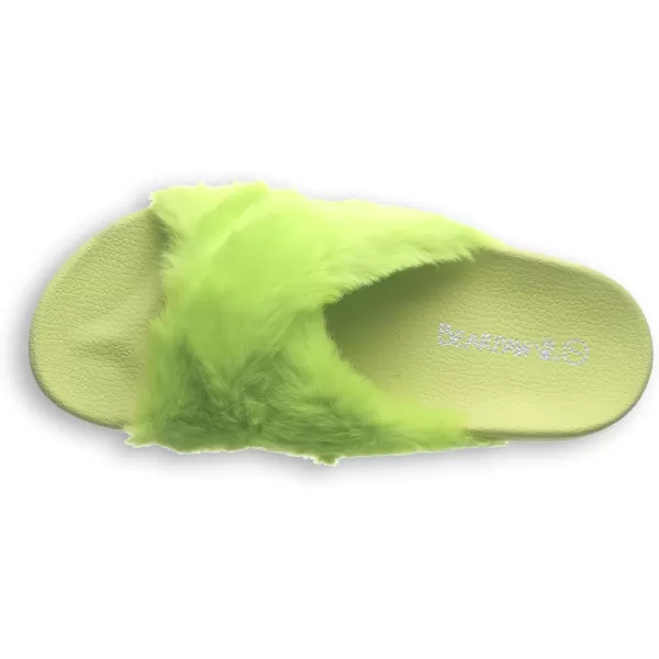 imageBEARPAW Womens Lauryn Multiple Colors  Womens Slide Sandal  Womens Shoe  Comfortable ampamp LightweightAcid Lime