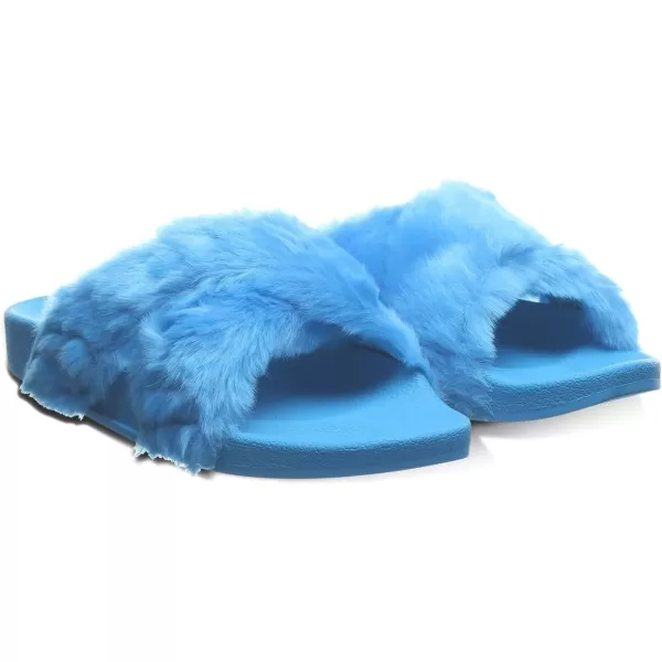 imageBEARPAW Womens Lauryn Multiple Colors  Womens Slide Sandal  Womens Shoe  Comfortable ampamp LightweightBlue