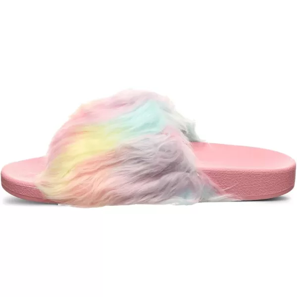 imageBEARPAW Womens Lucinda Multiple Colors  Womens Slide Sandal  Womens Shoe  Comfortable ampamp LightweightRainbow Tie Dye