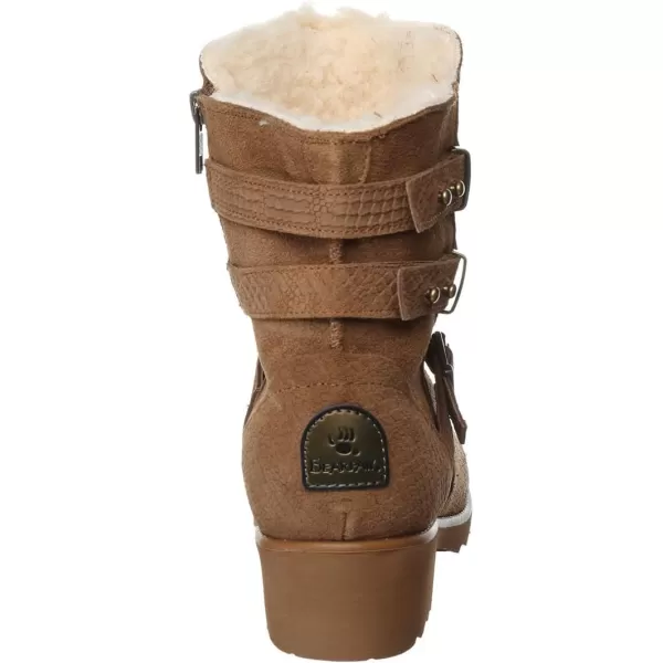 imageBEARPAW Womens Lucy Multiple Colors  Womens MidCalf Boot  Womens Laceup Boot  Comfortable Winter BootHickory