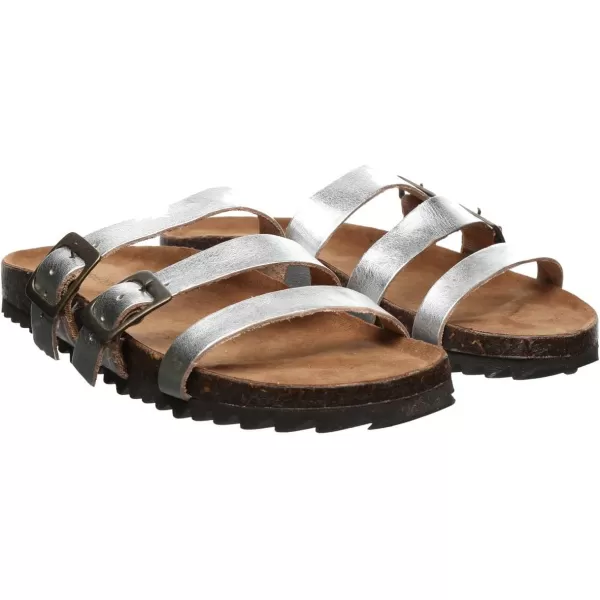 imageBEARPAW Womens Mercedes Multiple Colors  Womens Sandal  Womens Shoe  Comfortable ampamp LightweightSilver