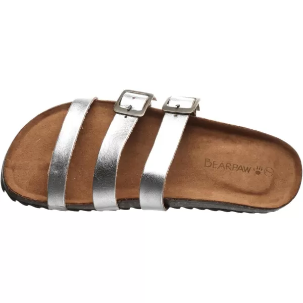 imageBEARPAW Womens Mercedes Multiple Colors  Womens Sandal  Womens Shoe  Comfortable ampamp LightweightSilver