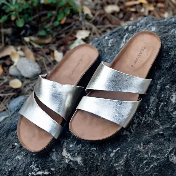 imageBEARPAW Womens Mia Multiple Colors  Womens Sandal  Womens Shoe  Comfortable ampamp LightweightChampagne