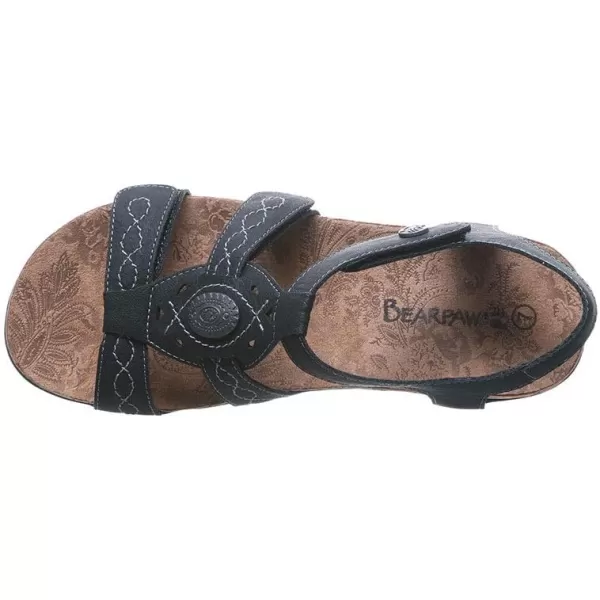 imageBEARPAW Womens Ridley II Multiple Colors  Womens Sandal  Womens Shoe  Comfortable ampamp LightweightBlack