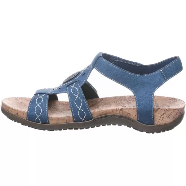 imageBEARPAW Womens Ridley II Multiple Colors  Womens Sandal  Womens Shoe  Comfortable ampamp LightweightBlue