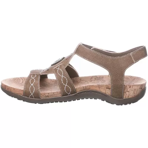 imageBEARPAW Womens Ridley II Multiple Colors  Womens Sandal  Womens Shoe  Comfortable ampamp LightweightBrown