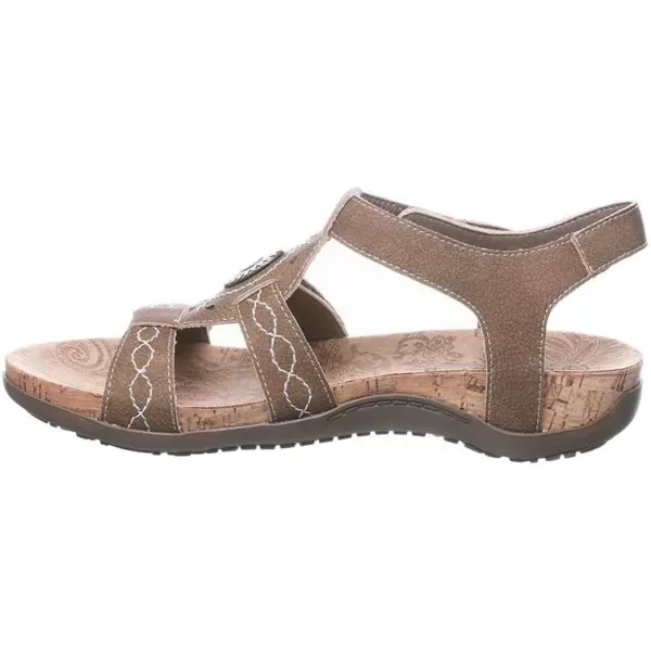 imageBEARPAW Womens Ridley II Multiple Colors  Womens Sandal  Womens Shoe  Comfortable ampamp LightweightBrown