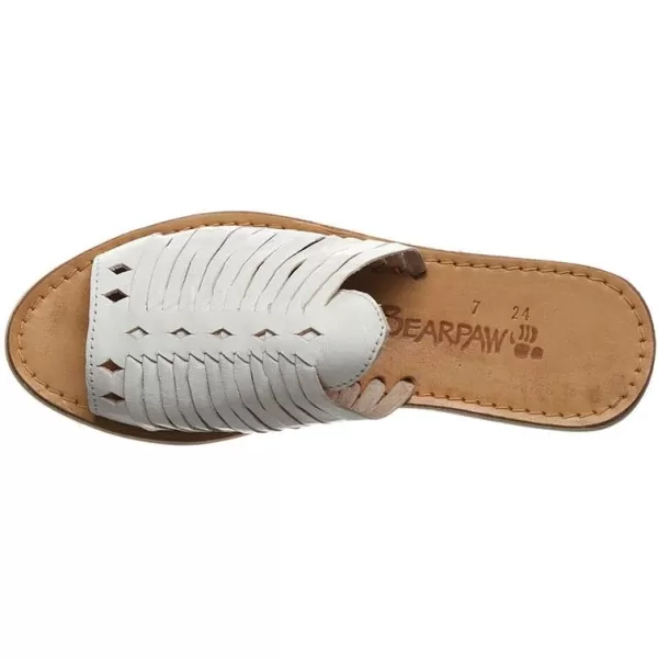 imageBEARPAW Womens Rosa Multiple Colors  Womens Slipon  Womens Shoe  Comfortable ampamp LightweightWhite