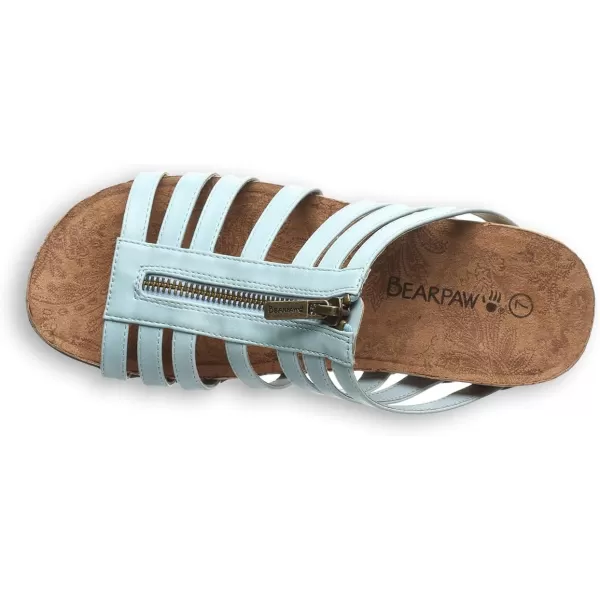imageBEARPAW Womens Sabrina Multiple Colors  Womens Sandal  Womens Shoe  Comfortable ampamp LightweightLight Blue