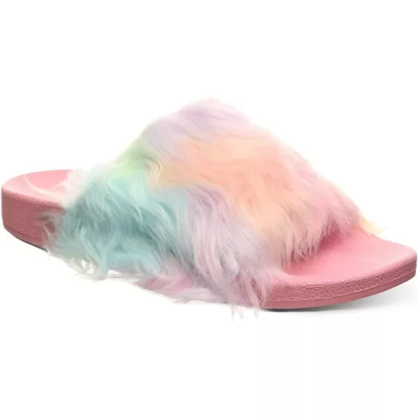 imageBEARPAW Womens Lucinda Multiple Colors  Womens Slide Sandal  Womens Shoe  Comfortable ampamp LightweightRainbow Tie Dye