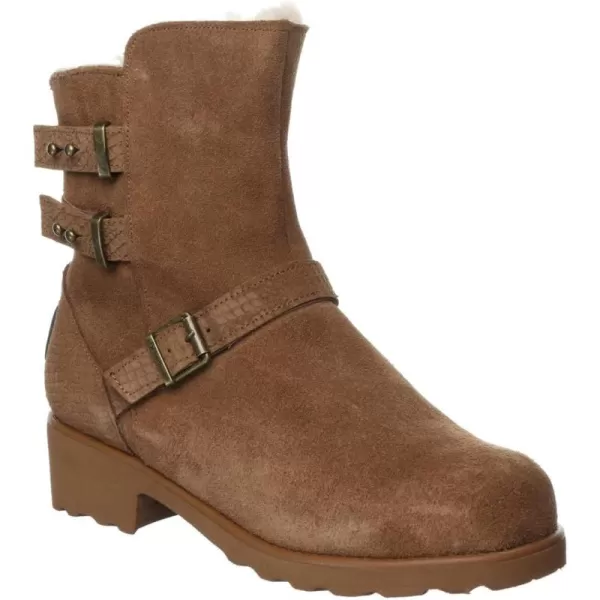 imageBEARPAW Womens Lucy Multiple Colors  Womens MidCalf Boot  Womens Laceup Boot  Comfortable Winter BootHickory