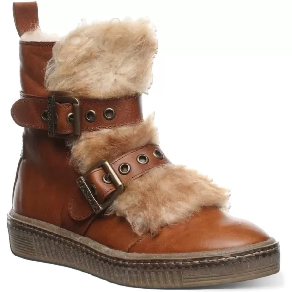 imageBEARPAW Womens Yolanda Multiple Colors  Womens Boot Classic Suede  Womens Slip On Boot  Comfortable Winter BootCognac
