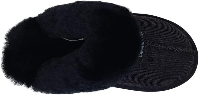 imageBEARPAW Womens Loki Multiple Colors  Womens Slippers  Womens Shoe  Comfortable ampamp LightWeightBlack Corduroy