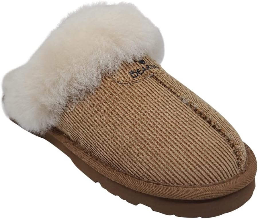 imageBEARPAW Womens Loki Multiple Colors  Womens Slippers  Womens Shoe  Comfortable ampamp LightWeightHickory Corduroy