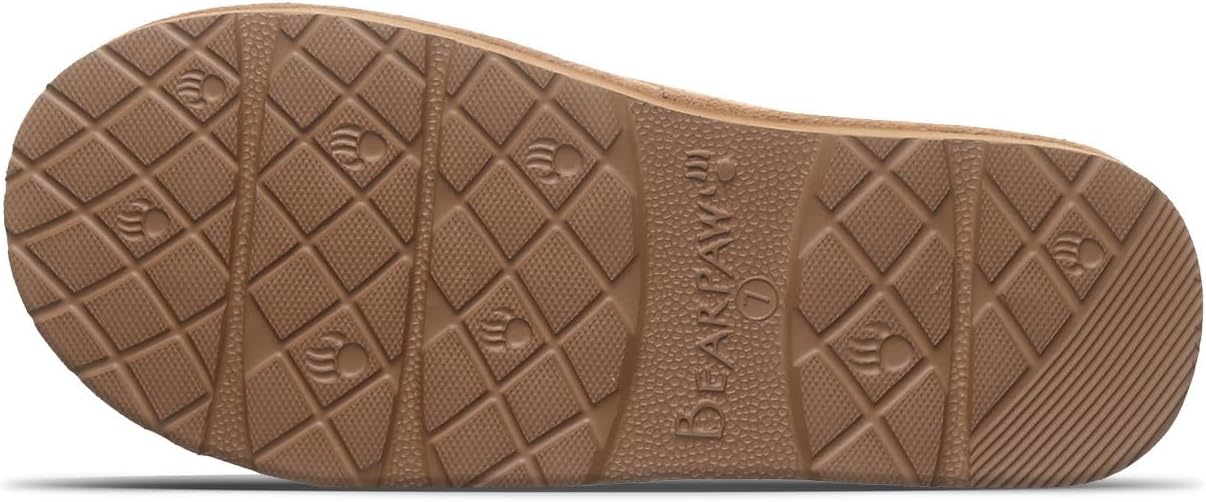 imageBEARPAW Womens Martis Slipper  Womens Slipper  Womens Shoe  Comfortable ampamp Lightweight  Multiple Colors ampamp SizesHickory