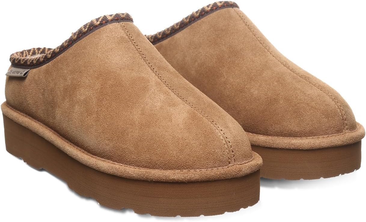 imageBEARPAW Womens Martis Slipper  Womens Slipper  Womens Shoe  Comfortable ampamp Lightweight  Multiple Colors ampamp SizesHickory