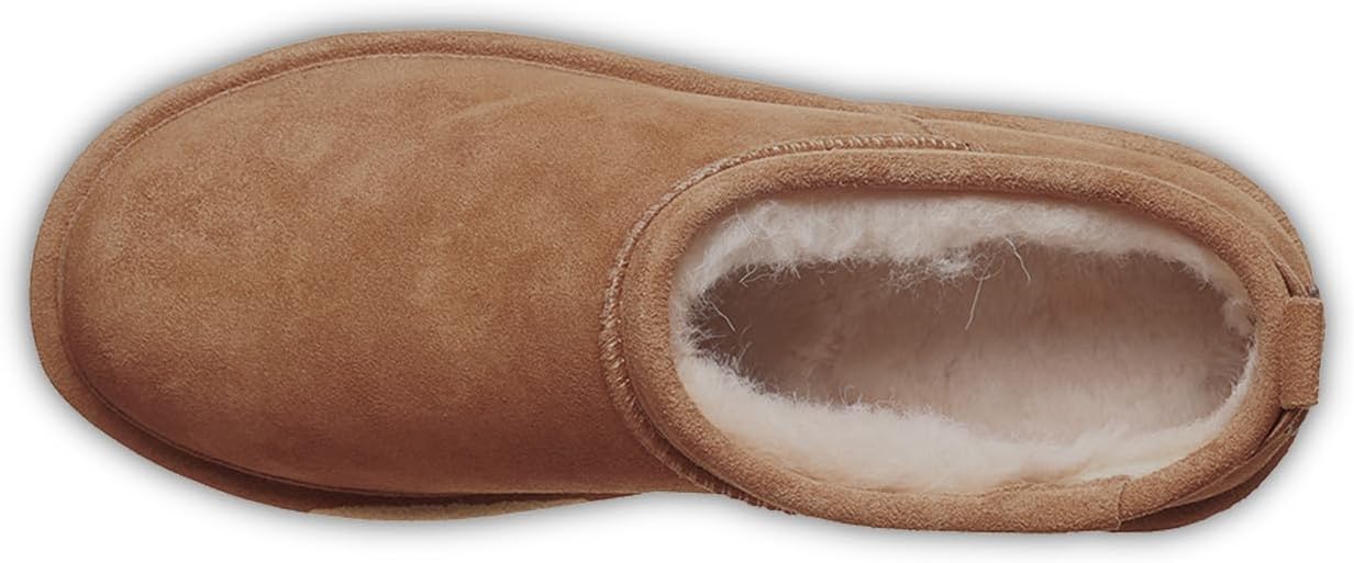 imageBEARPAW Womens Retro Super Shorty Boot  Womens Ankle Boot  Womens Slip On Boot  Comfortable Winter Boot  Multiple Colors ampamp SizesHickory
