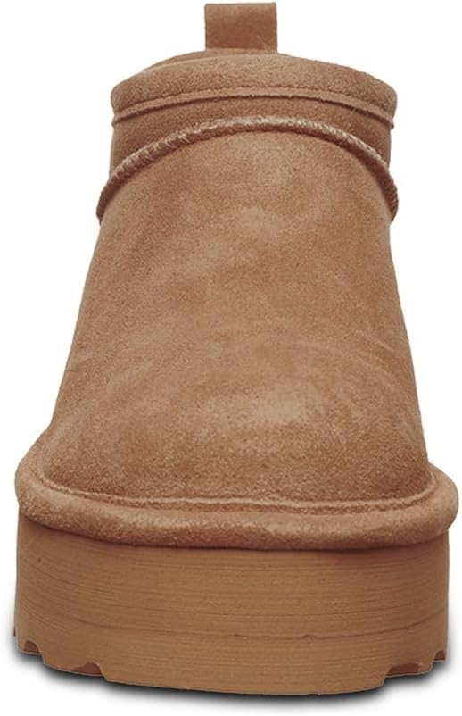 imageBEARPAW Womens Retro Super Shorty Boot  Womens Ankle Boot  Womens Slip On Boot  Comfortable Winter Boot  Multiple Colors ampamp SizesHickory