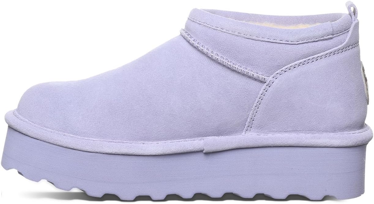 imageBEARPAW Womens Retro Super Shorty Boot  Womens Ankle Boot  Womens Slip On Boot  Comfortable Winter Boot  Multiple Colors ampamp SizesOrchid