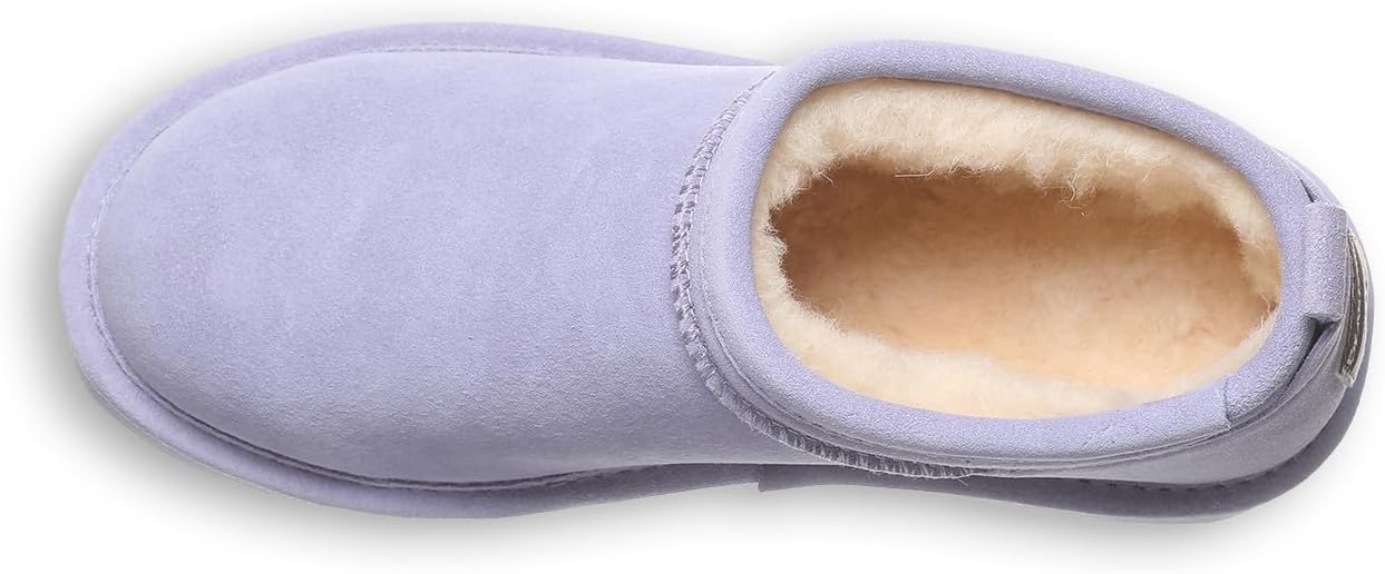 imageBEARPAW Womens Retro Super Shorty Boot  Womens Ankle Boot  Womens Slip On Boot  Comfortable Winter Boot  Multiple Colors ampamp SizesOrchid