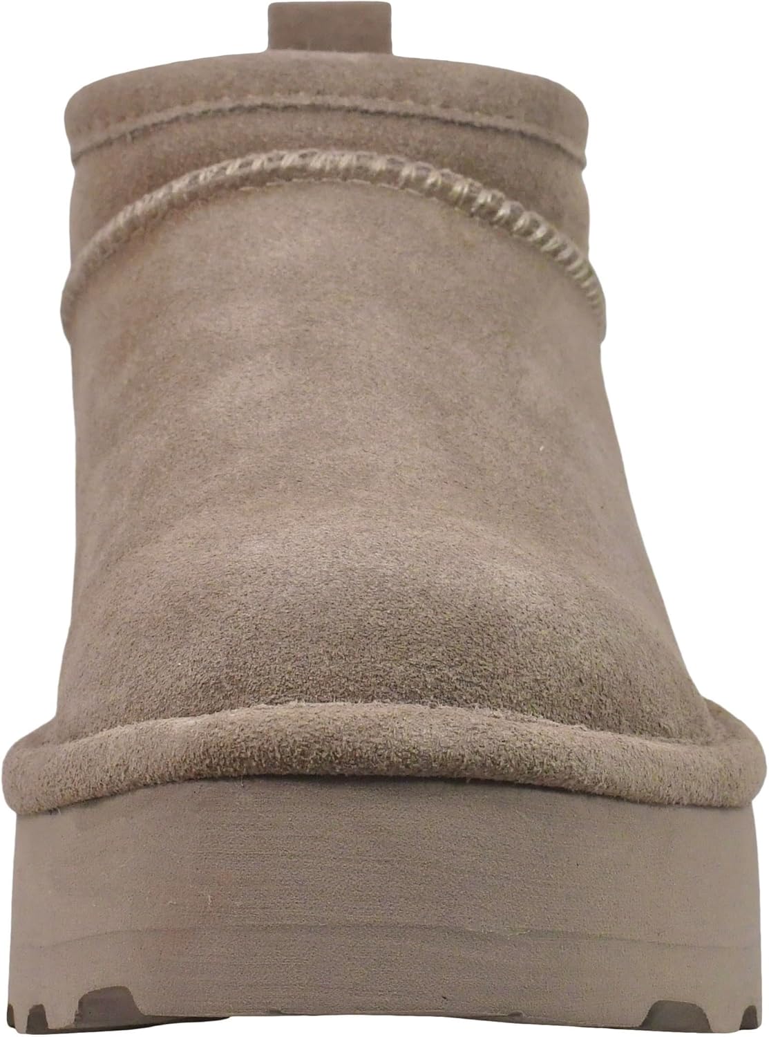 imageBEARPAW Womens Retro Super Shorty Boot  Womens Ankle Boot  Womens Slip On Boot  Comfortable Winter Boot  Multiple Colors ampamp SizesStone