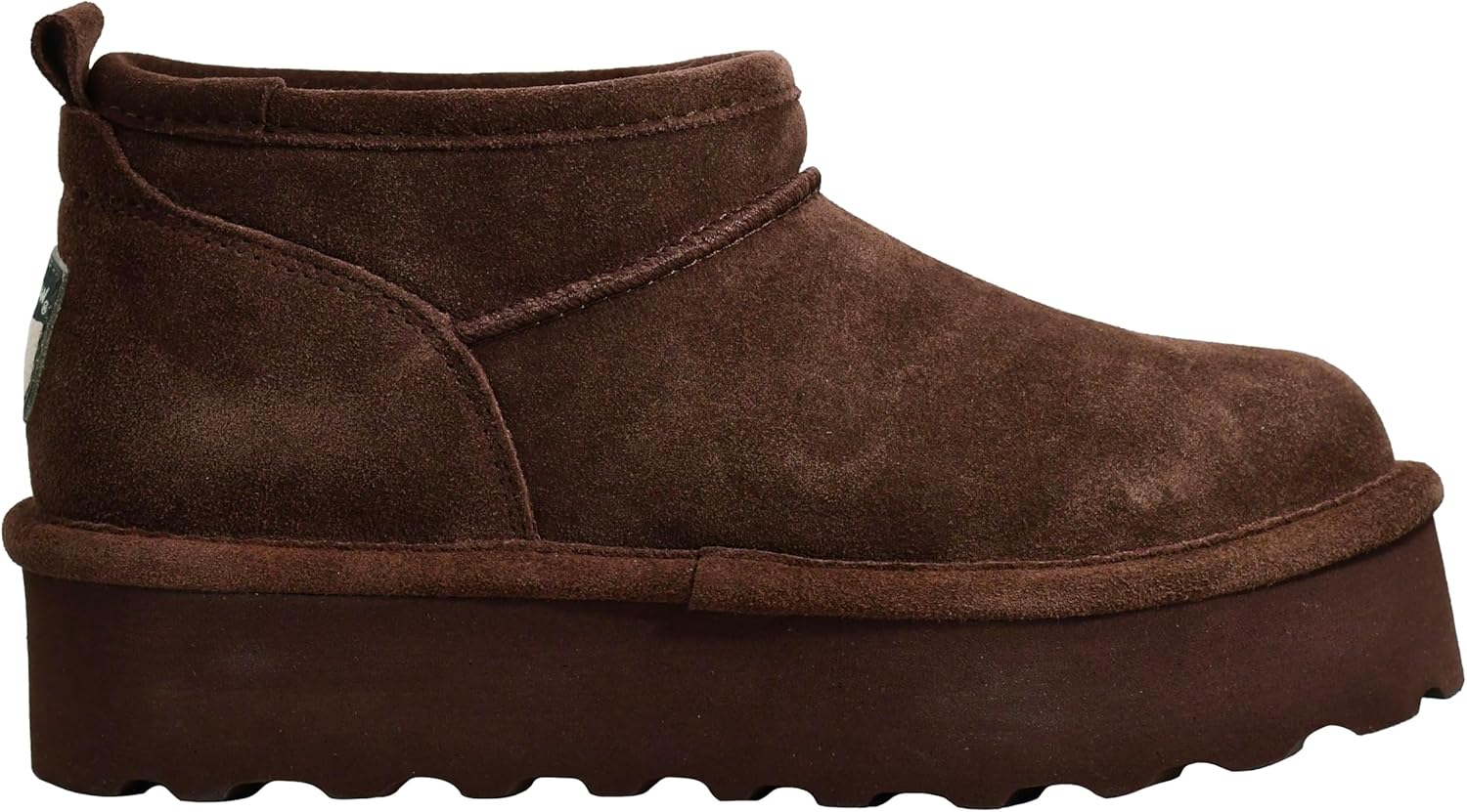 imageBEARPAW Womens Retro Super Shorty Boot  Womens Ankle Boot  Womens Slip On Boot  Comfortable Winter Boot  Multiple Colors ampamp SizesWalnut