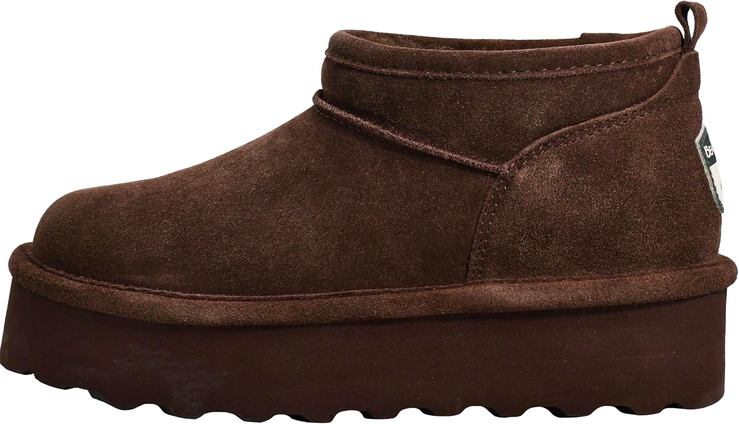 imageBEARPAW Womens Retro Super Shorty Boot  Womens Ankle Boot  Womens Slip On Boot  Comfortable Winter Boot  Multiple Colors ampamp SizesWalnut