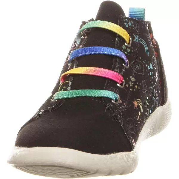 imageBEARPAW Gracie Youth Multiple Colors  Youths Casual Shoe  Youths Slip On Bootie  Comfortable ampamp LightweightBlack Print