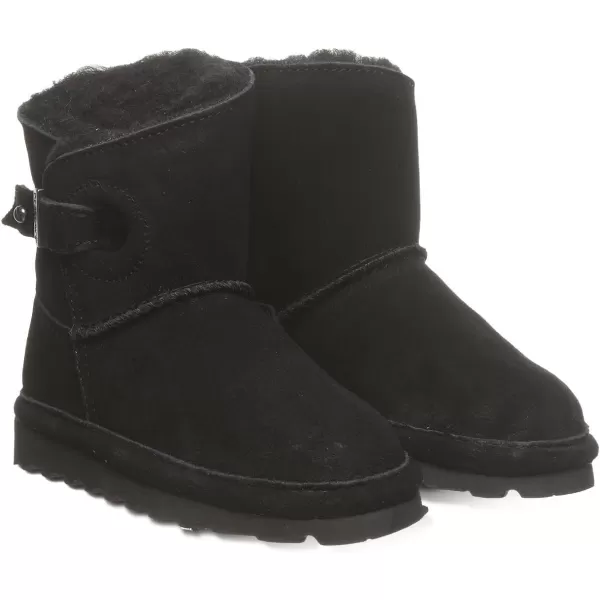 imageBEARPAW Isabelle Toddler  Toddlers Boot Classic Suede  Kids Pull On Boot  Comfortable Winter Boot  Multiple Colors ampamp SizesBlack Ii