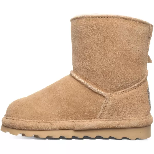 imageBEARPAW Isabelle Toddler  Toddlers Boot Classic Suede  Kids Pull On Boot  Comfortable Winter Boot  Multiple Colors ampamp SizesIced Coffee