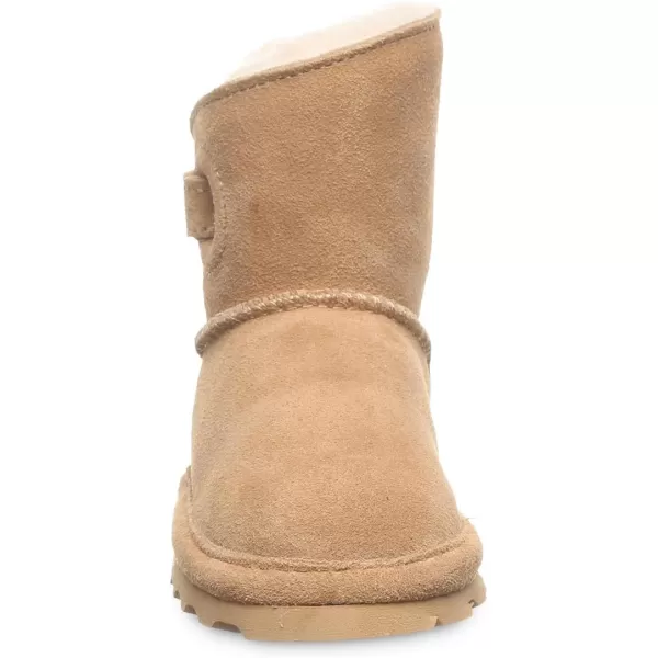 imageBEARPAW Isabelle Toddler  Toddlers Boot Classic Suede  Kids Pull On Boot  Comfortable Winter Boot  Multiple Colors ampamp SizesIced Coffee