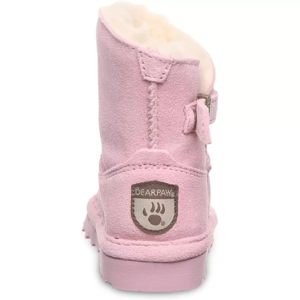 imageBEARPAW Isabelle Toddler  Toddlers Boot Classic Suede  Kids Pull On Boot  Comfortable Winter Boot  Multiple Colors ampamp SizesPrism Pink