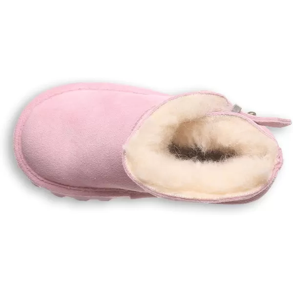 imageBEARPAW Isabelle Toddler  Toddlers Boot Classic Suede  Kids Pull On Boot  Comfortable Winter Boot  Multiple Colors ampamp SizesPrism Pink