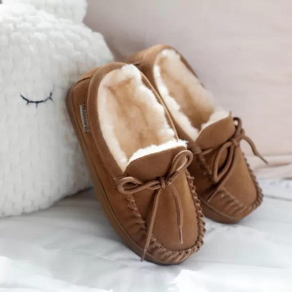 imageBEARPAW Moc II Youth Multiple Colors  Youths Slipper  Youths Shoe  Comfortable ampamp LightweightHickory Ii