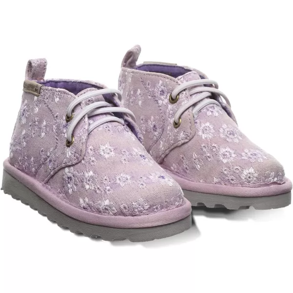 imageBEARPAW Skye Toddler Multiple Colors  Toddlers Chukka Bootie  Toddlers Slip On Boot  Comfortable Winter BootLilac