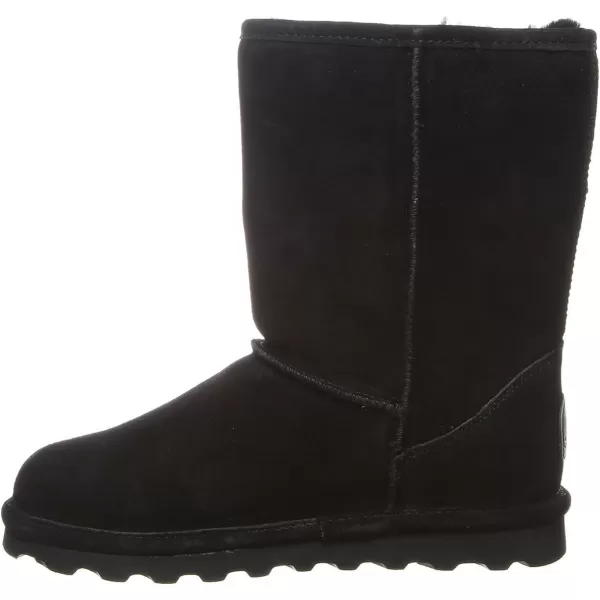 imageBEARPAW Womens Elle Short Multiple Colors  Womens Boot Classic Suede  Womens Slip On Boot  Comfortable Winter BootBlack