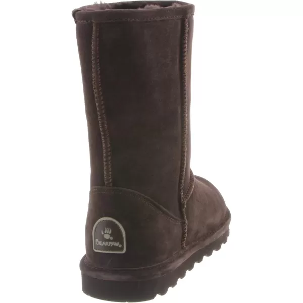 imageBEARPAW Womens Elle Short Multiple Colors  Womens Boot Classic Suede  Womens Slip On Boot  Comfortable Winter BootChocolate