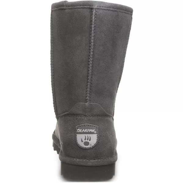 imageBEARPAW Womens Elle Short Multiple Colors  Womens Boot Classic Suede  Womens Slip On Boot  Comfortable Winter BootGraphite