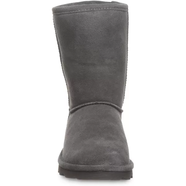 imageBEARPAW Womens Elle Short Multiple Colors  Womens Boot Classic Suede  Womens Slip On Boot  Comfortable Winter BootGraphite