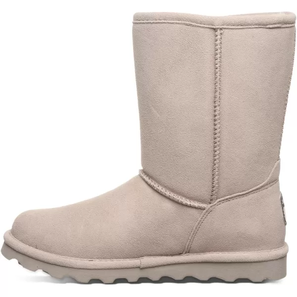 imageBEARPAW Womens Elle Short Multiple Colors  Womens Boot Classic Suede  Womens Slip On Boot  Comfortable Winter BootMushroom