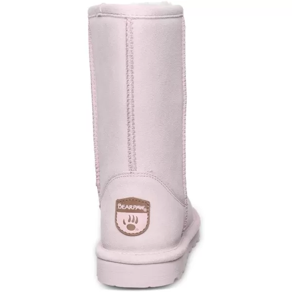 imageBEARPAW Womens Elle Short Multiple Colors  Womens Boot Classic Suede  Womens Slip On Boot  Comfortable Winter BootPale Pink